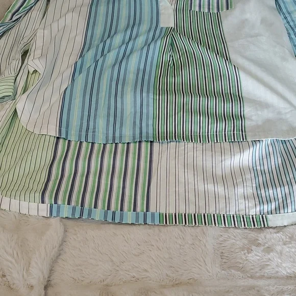 Maeve Anthropologie Alix Oversized Henley Popover Tunic Blouse - Picture 6 of 10